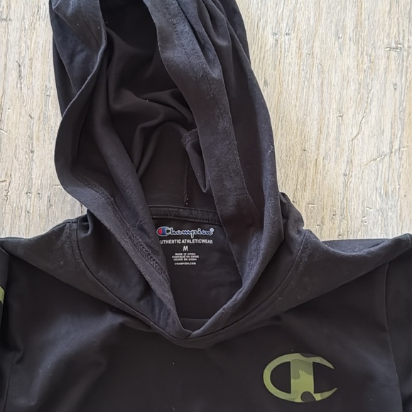 Boys Champion Pullover Hoodie Long Sleeve Tee & Cargo Jogger Pants-Med 10-12 GUC - Picture 5 of 12